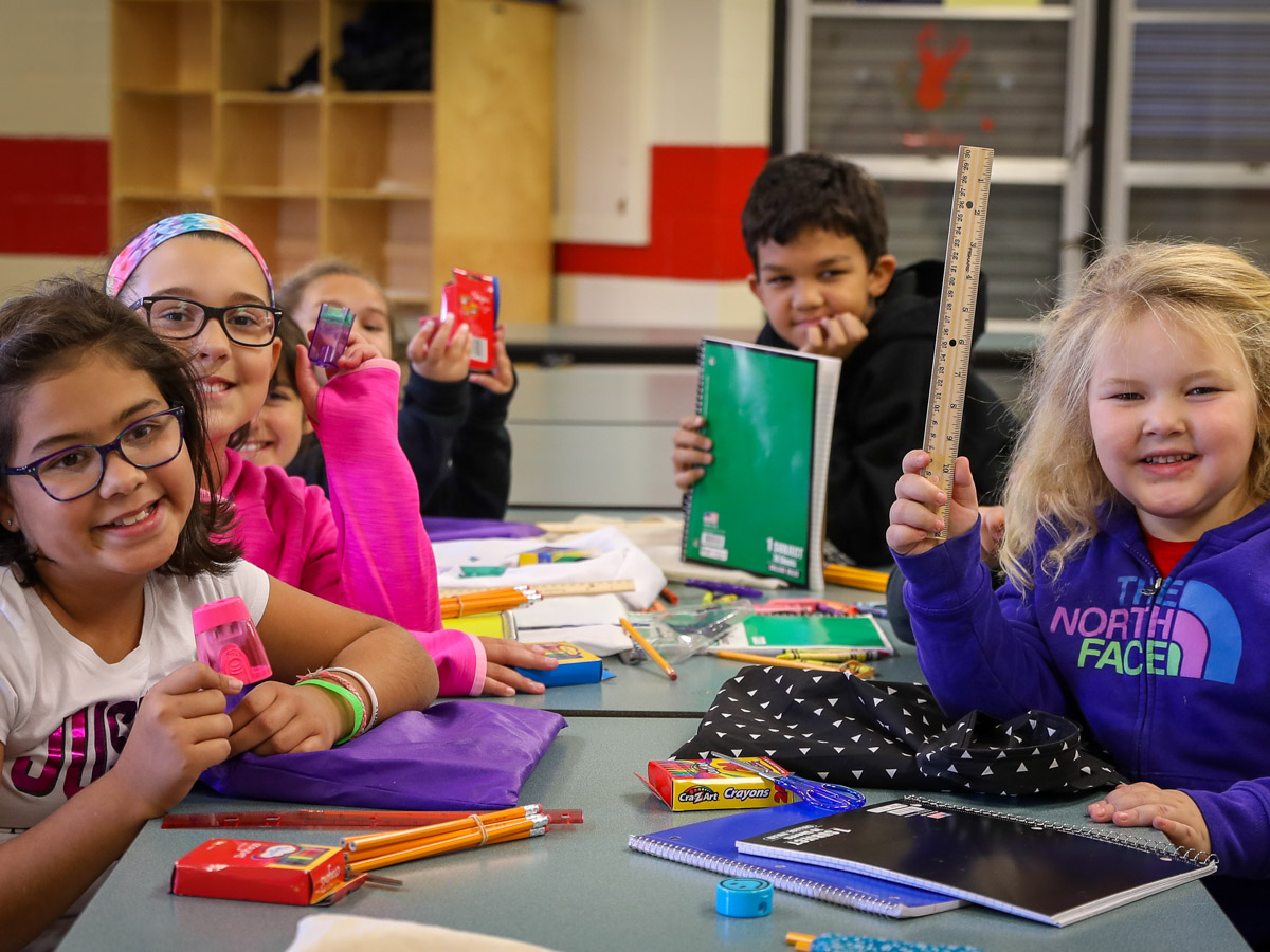 School Kits - Pembroke Deep Branch Elementary School, Lumberton,